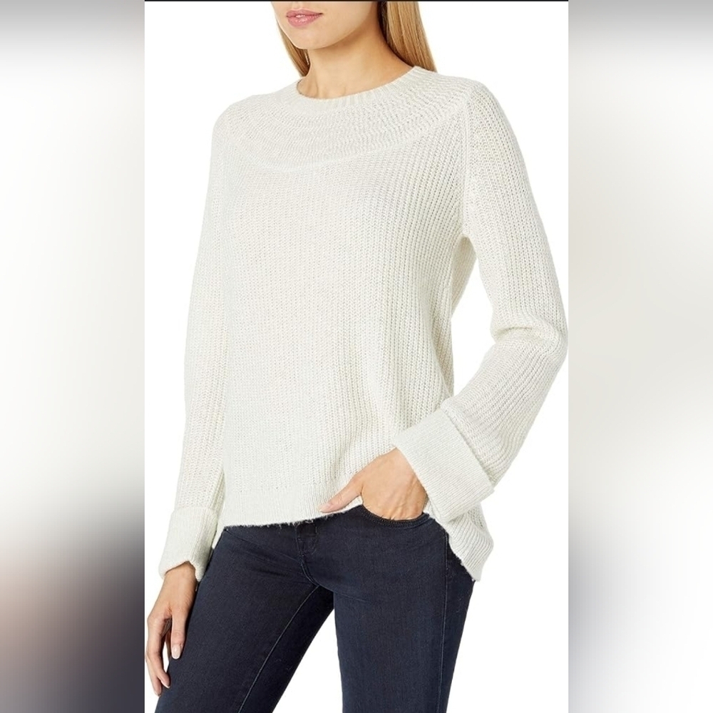 Paige Glitter Baskin Wool Blend Sweater size L